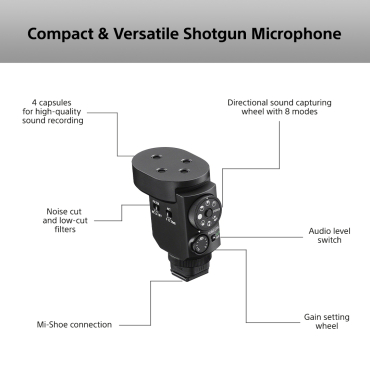 Preview: Sony Microphone Shotgun ECM-M1