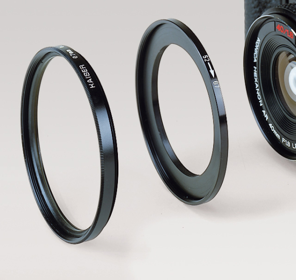 Kaiser Filteradapterring Objektiv 55 mm - Filter  52 mm
